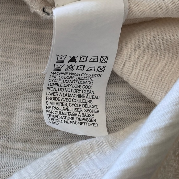 Lucky Brand Women's Embroidered Tank Top SZ M Ivory - Picture 10 of 10